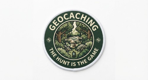 Geocaching geocach gps - gps, patch