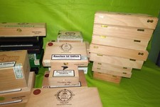 26 leere Zigarrenkisten Zigarren Kisten Holzkisten basteln sammeln ordnen