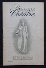 Programm 1947 RENNES THEATRE