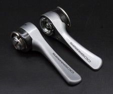 SHIMANO 600 SL-6400 Schalthebel downtube shifters 2 x 7 friction/index