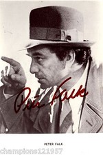Peter falk autogramm - peter, ++autogramm++