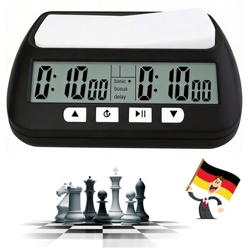 Schachuhr kompakte digitaluhr - schachuhr,