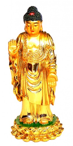 Gautama buddha stehend resin - stehend,