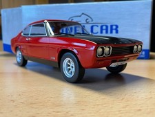 1/18 Ford Capri MkI RS 2600 BJ 1970 in rot/schwarz MCG18538 NEU OVP