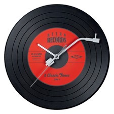 Design Schallplattenuhr