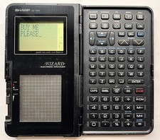 Sharp Wizard OZ-7000 electronic organizer (US version of IQ-7000 model)