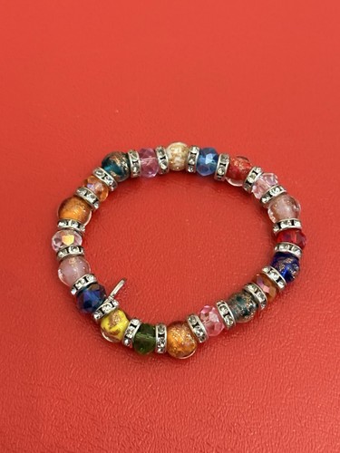 Murano glas armband bunt - murano,