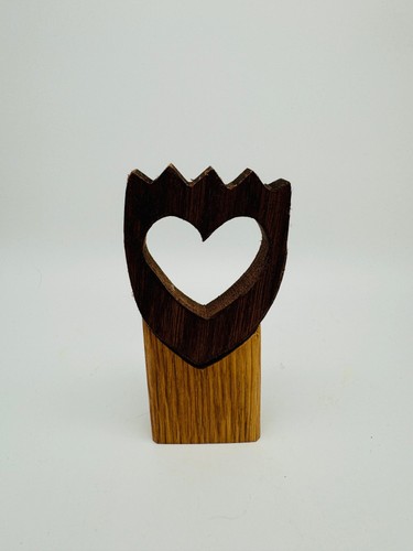 Zweiteilige holz tulpe - holz,