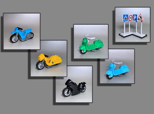 Lego scooter roller vespa - scooter,
