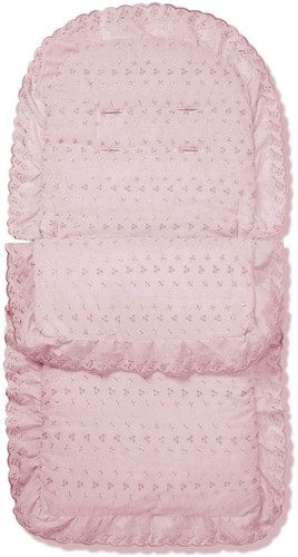 Broderie anglaise fußsack - fußsack, /