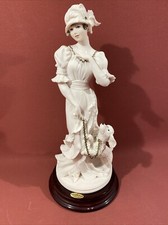 Armani Florence Figur Dame mit Pudel Hund Dear Friends Liebe Freunde - signiert