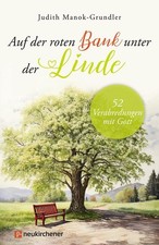 Auf der roten Bank unter der