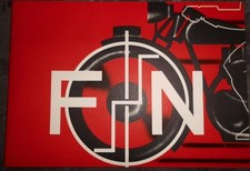 FN PROSPEKT 1934 BELGIEN MOTORRAD M86 500 OHV OLDTIMER SAMMLER PROSPEKT