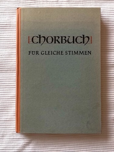 Chorbuch für gleiche - chorbuch, stimmen