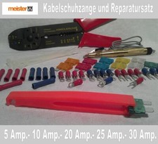 Kabelschuhzange, Crimpzange, Kabelzange, Auto Elektrik Set, 55 tlg.