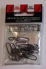 Profi Blinker Ringlock Snaps