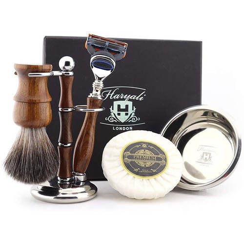 Haryali london holz - haryali, rasier-set