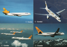 # 4 versch. CONDOR Postkarten
