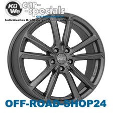 ALU-Felgen 7x17 ET38 "AEZ TIOGA" graphite matt - Chrysler Cherokee Typ: KL
