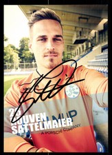 Rouven Sattelmaier Autogrammkarte Stuttgarter Kickers 2015-16 Original +A 113377