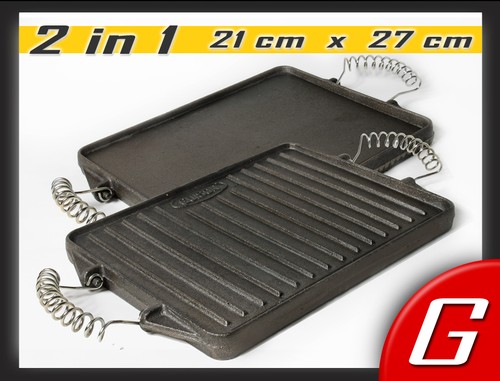 Gussgrillplatte 27 cm - 21, x