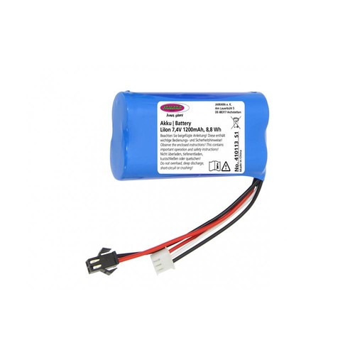 Jamara akku rock ion - akku, 7,4v