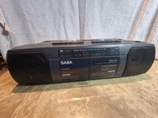 SABA RCR 576 Kassettenrecorder,Radio,funktionstüchtig,retro,vintage,Soundbox