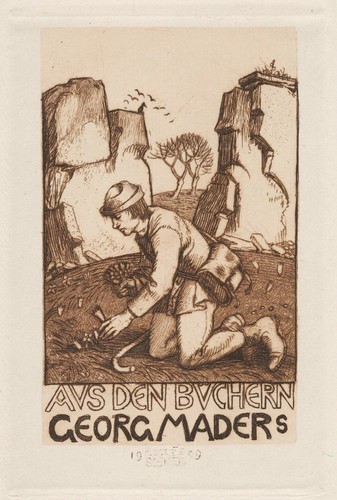Rudolf schiestl exlibris - schiestl,
