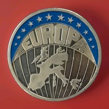 Europa- Gedenkmünze ECU 1993 vergoldet 40 mm