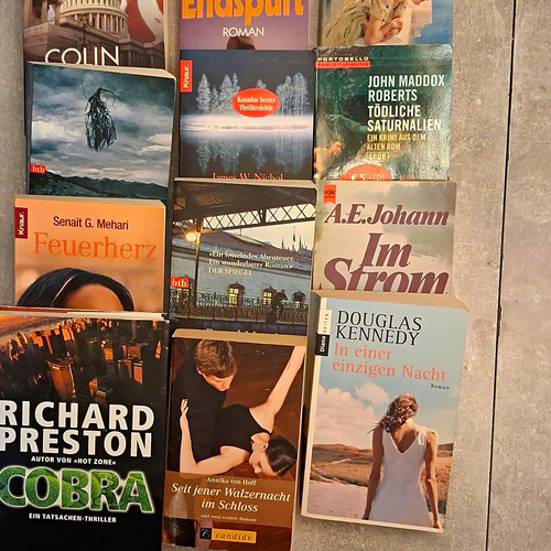 Buchpaket roman thriller - buchpaket, roman/thriller