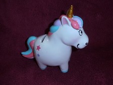 Spardose Pony Pferd - ähnelt my little Pony - 16 x 16 cm - Keramik - Gummipfropf