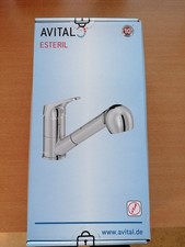 AVITAL Niederdruckarmatur mit Brause ESTERIL chrom