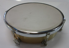 8" Zoll Handtrommel aus Holz mit Rahmen - stimmbar mit Stimmschlüssel