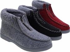 Damen warme Hausstiefel Hausschuhe Pantoffel Schuhe Puschen gefüttert Nr. 4040