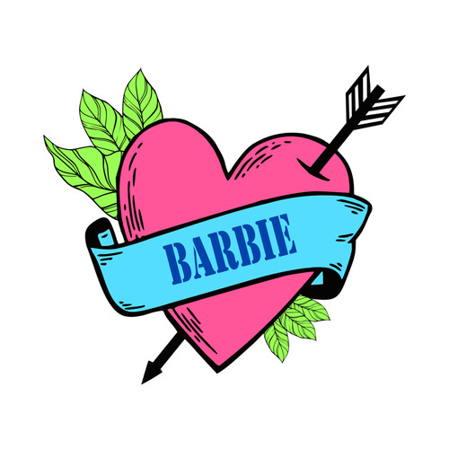 Barbie herz pfeil - barbie,