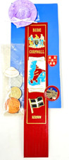 BUDE CORNWALL KERNOW Leder Lesezeichen + 2 Pins - Souvenir