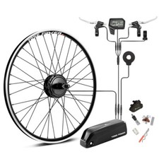 Hinterrad 28 Zoll E-Bike Umbausatz 36V 250 Steckkranz+36V 18Ah Li-ion Akku