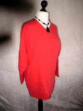 Leinen Tunika Bluse Marke