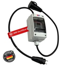 230V Schuko mobiler digitaler