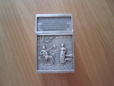 Zigarettenschachtel, Tischaufbewahrung, Zinn