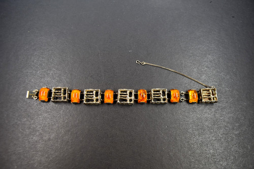 Feines älteres armband silber - feines,