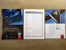 Alfa Romeo GTV 2.0 T. Spark 16 V/L, V6 TB Prospekt 5.1998 + Beilage