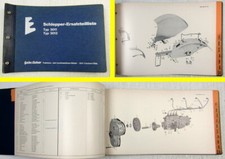 Eicher 3011 3012 Mammut Schlepper 1970 Ersatzteilliste Ersatzteilkatalog