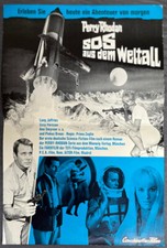 Perry Rhodan SOS AUS DEM WELTALL original Werberatschlag / Kleinplakat  1967