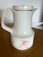 Rotpunkt Isolierkanne 1 Liter - Bettina No.540 mit Blumendekor, benutzt