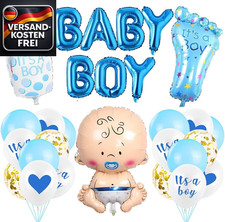 Baby Shower Deko Set mit