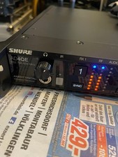 SHURE AD4QE-R52 + 1X AD2 mit SM86 Vollfunktionen !