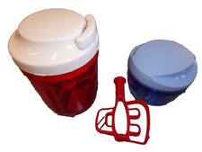 Tupperware Chef Multi-Chef Zerkleinerer super sonic blau rot