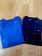 t shirt herren 2  x Nike Miler Und Hollister Gr M Getragen