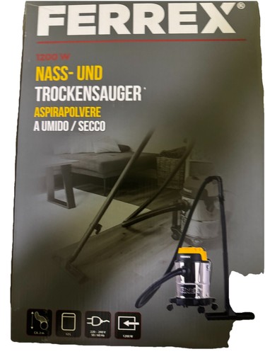 Ferrex nass und trockensauger - nass,